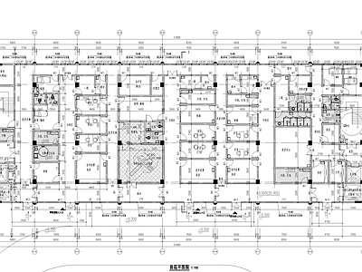 现代医院建筑 传染病住院楼 施工图