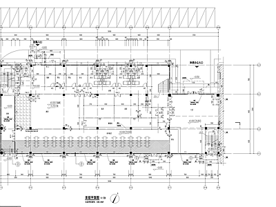 现代医院建筑 医院食堂 施工图