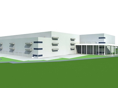现代厂房 厂房建筑 物流仓库 园区建筑