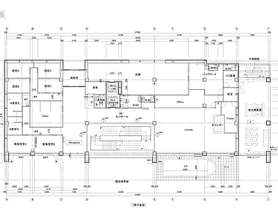 现代其他商业建筑 餐饮建筑 多层建筑物 施工图