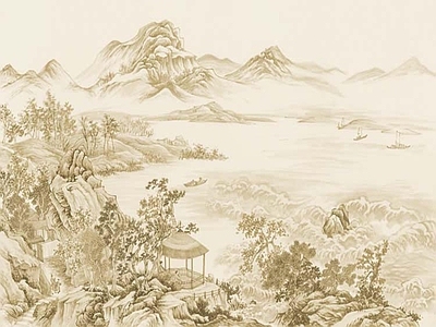 新中式中式硬包 墙体背景墙画 水硬包 刺绣硬包 硬包背景墙 艺术硬包
