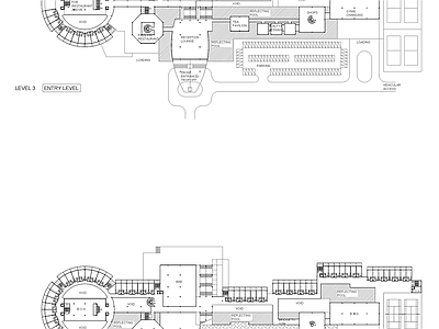 新中式酒店建筑 餐饮建筑 施工图