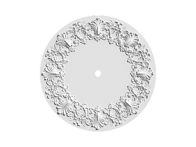 美式欧式雕花 灯盘 石膏构件