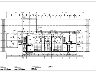 现代幼儿园建筑 三层幼儿园建施图 施工图