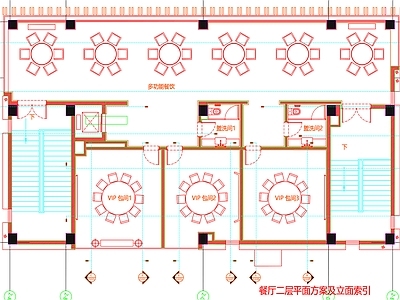 现代工装图库 餐饮空间平面布局 餐饮空间平面 餐饮平面图 餐饮平面布置 施工图 工装图库