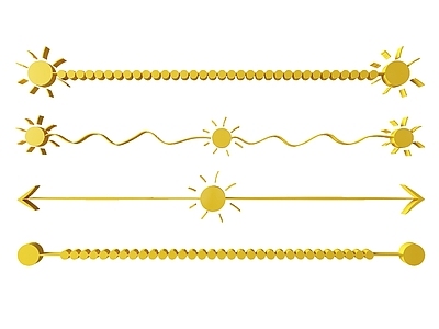 现代挂件 2D太阳墙饰挂件 太阳图案图标墙饰 太阳标识雕花墙饰 太阳剪影剪纸墙饰 镂空线条太阳墙饰