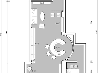现代其他工装空间 眼睛店 施工图