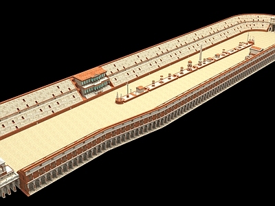 现代艺术风格建筑 罗马斗兽场建筑