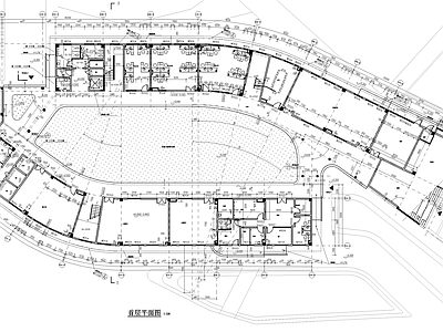 现代学校建筑 高校信息中心 高校学生社团 施工图