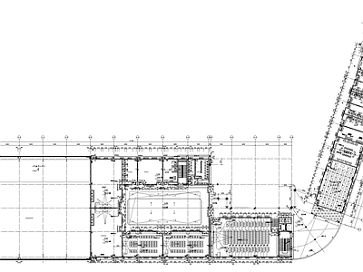 现代学校建筑 高校校企办公 搞笑技能培训大楼 施工图