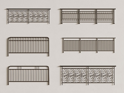 现代栏杆 现代