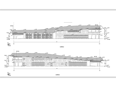 现代其他商业建筑 水岸餐厅建筑 施工图