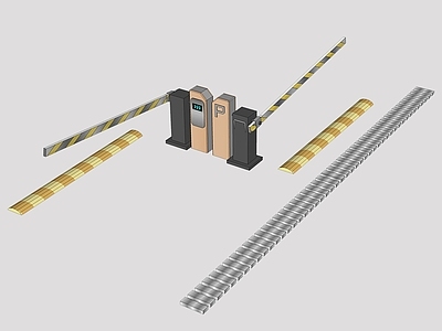 门禁 卫道闸 升降杆 减速带 收费杆
