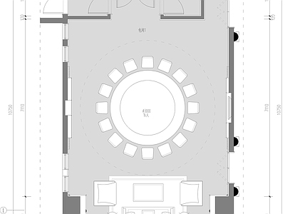 现代其他餐饮空间 包厢 施工图