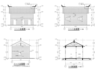 新中式中式公厕 公共厕所 仿古公共厕所 新中式公共厕所 公共厕所平面布置 仿古商业街 施工图