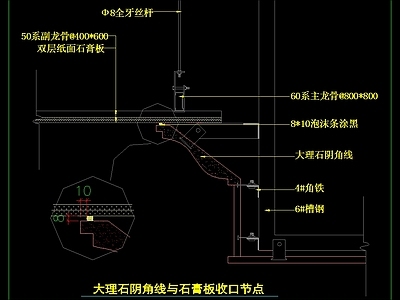 现代地面节点 大理石阴与石 路面节点 家装节点 地台节点 槛石节点 施工图 地面节点
