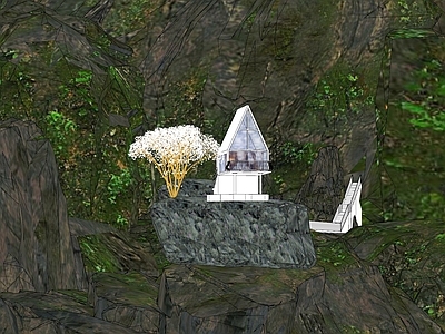 现代极简风格建筑 阿那亚 山顶住宿 山顶泳池