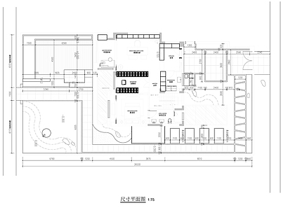 现代简约庭院 景 施工图