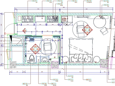 现代工装图库 客房平面布置 房间平面布局 客房平面图 房间 客房 施工图 工装图库