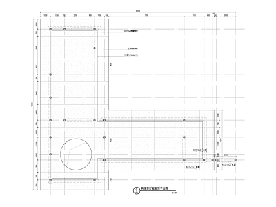 现代廊架 会 异形廊架 施工图