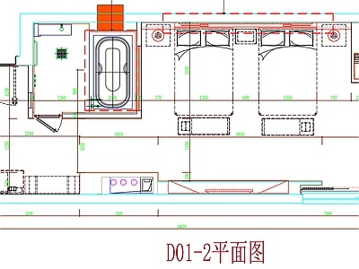 现代工装图库 客房 房间 客房平面图 房间平面布局 客房平面布置 施工图 工装图库