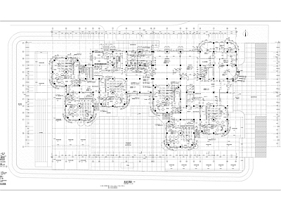 现代幼儿园建筑 幼儿园平立剖施工 施工图