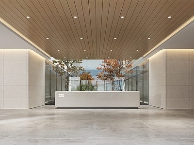 现代医院 医院厅体检大厅