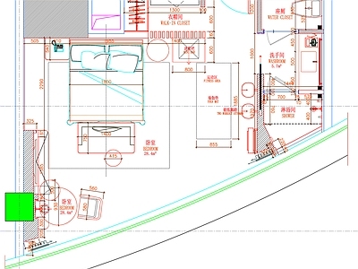 现代工装图库 客房平面布置 房间平面布局 客房平面图 房间 客房 施工图 工装图库