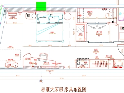 现代工装图库 客房平面布置 房间平面布局 客房平面图 房间 客房 施工图 工装图库