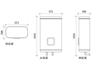 现代厨房设施 热水器布局图 热水器连接图 热水器控制图 热水器安装图 热水器管道图 施工图