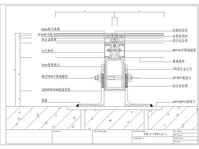 现代其他节点详图 永利坚150转角 施工图