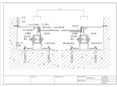 现代其他节点详图 兴发120明框 施工图