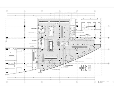工业自助餐厅 海鲜餐厅 施工图