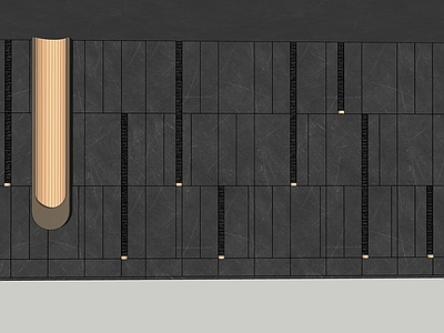 新中式简欧背景墙 前台背景墙 石材背景墙 企业文化墙 文化墙 拼花石材