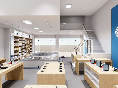现代数码店 手机店 营业厅