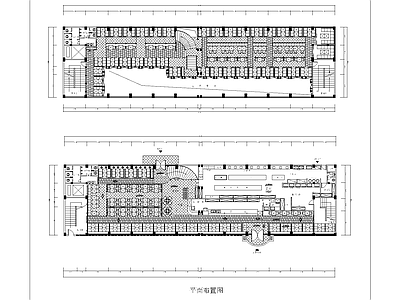 现代新中式中餐厅 三层 高档餐厅 特色菜馆 施工图