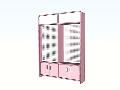 现代极简其他柜子 首饰柜 手办柜 文创柜 洞洞板 柜子
