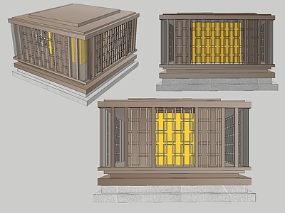 新中式景观灯 庭院灯 地灯 灯柱 草坪灯 照明灯具
