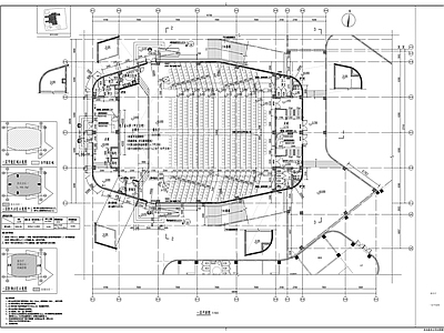 现代会议中心建筑 施工图