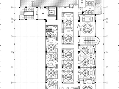 现代中餐厅 中餐厅整 施工图