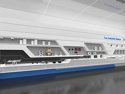 现代科技展厅 机器人产业展厅