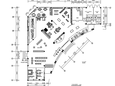 现代其他商业空间 家具展 施工图