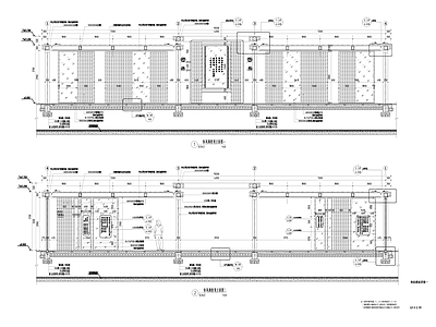 现代廊架 廊架 施工图