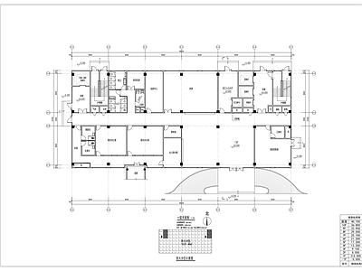 现代医院建筑 住院楼建筑初设 施工图