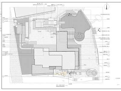 现代庭院 别墅景观 土 施工图