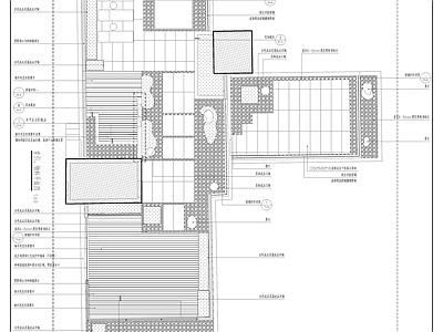 现代庭院 民宿景 施工图