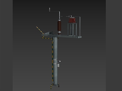 现代工业其他建筑外观 避雷器 设备 变电设备 绝缘子设备 智慧变电站