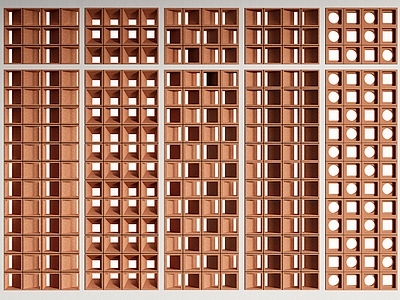 建筑材料 镂空水泥 水泥 空心 花 红