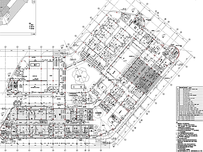 现代医院建筑 医院综合楼 施工图