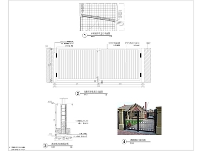 现代校园景观 幼儿园景观 消防 施工图